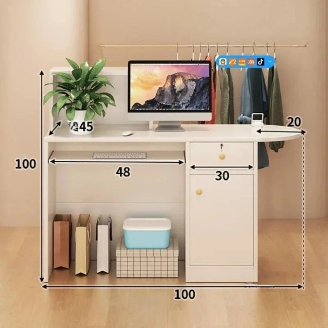 Bureau de Réception pour Entreprise Minimaliste
