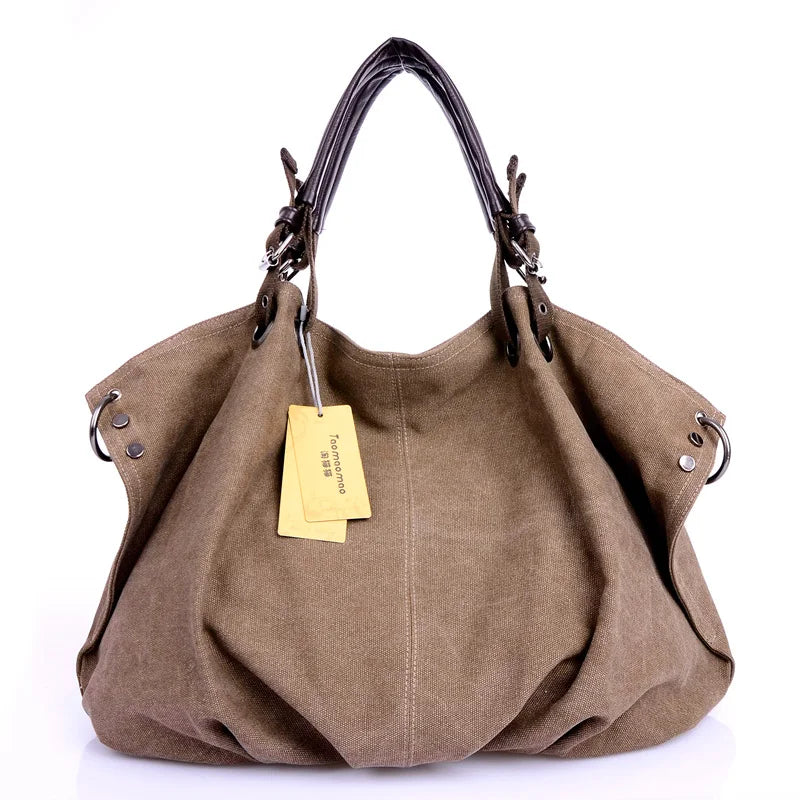 Sac canvas à bandoulière