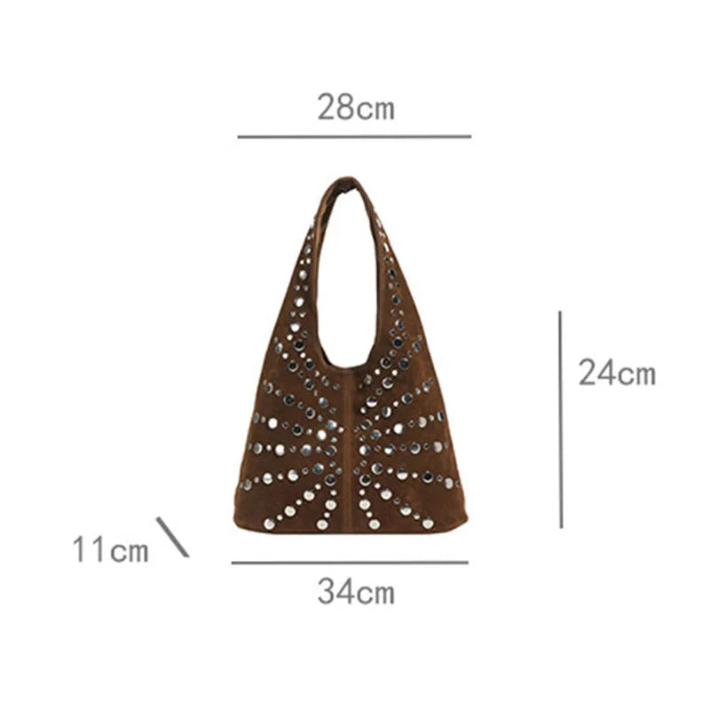 Sac d'épaule style "Rock"