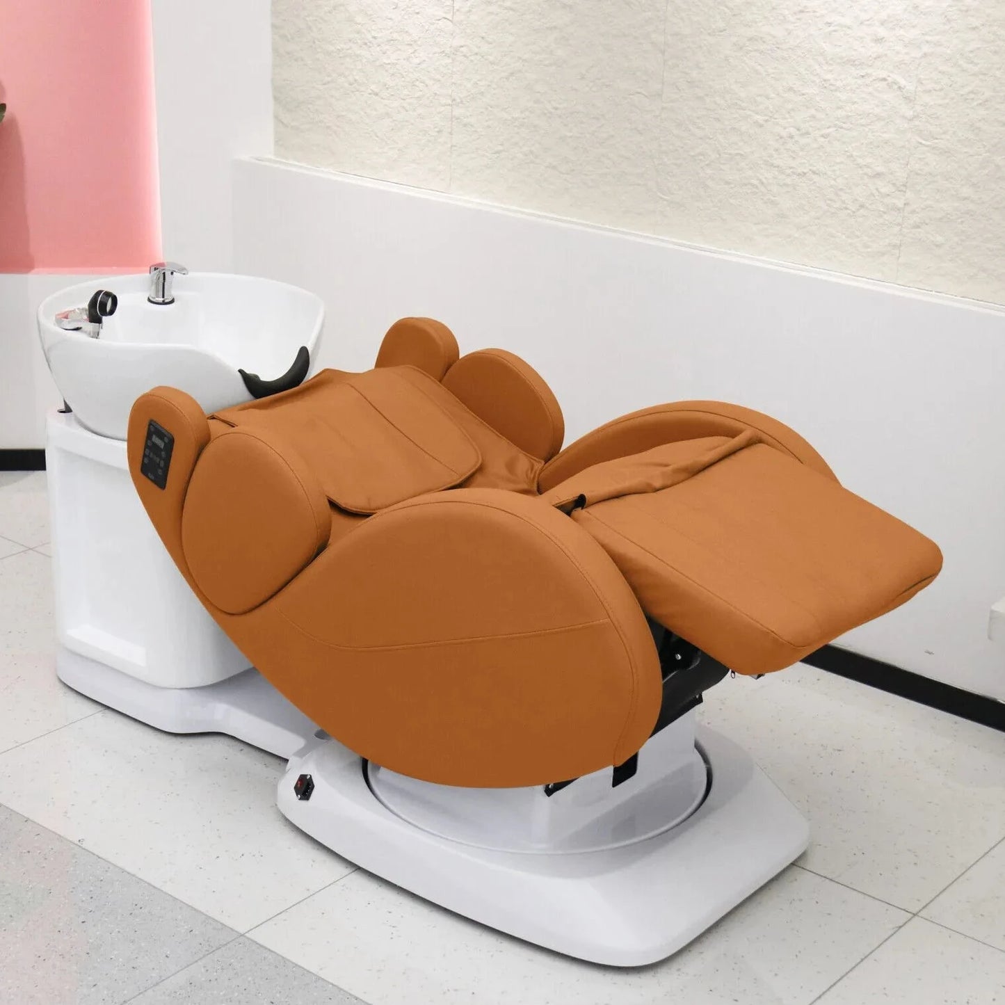 Chaise shampoing pour salon de coiffure