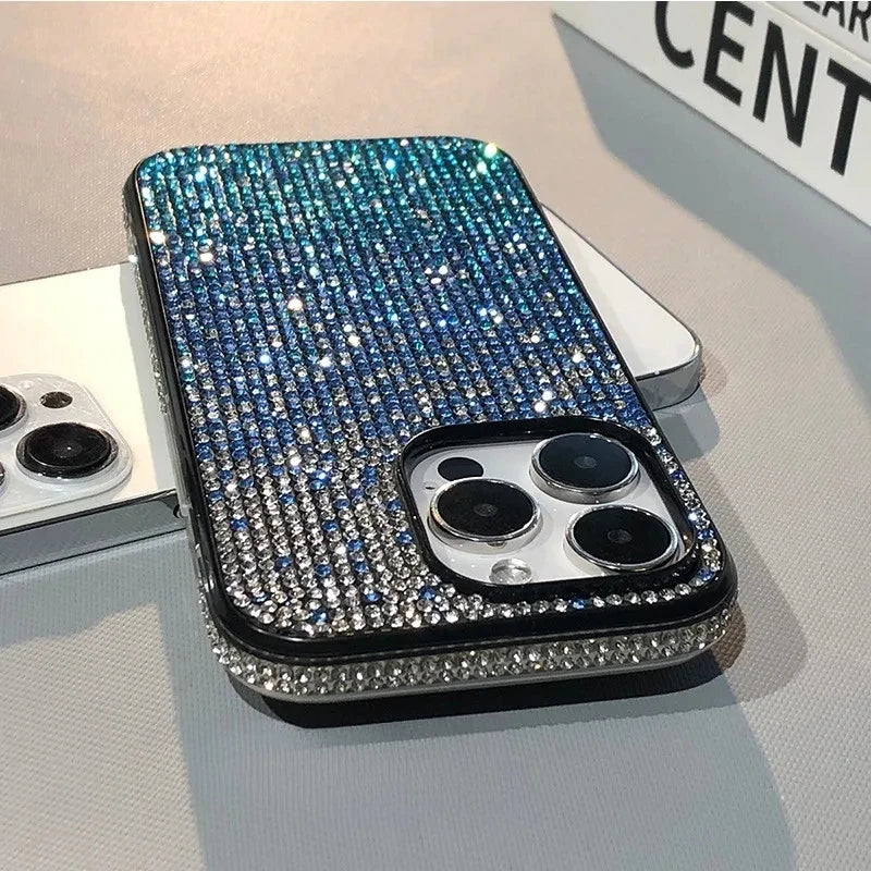 Coque de téléphone avec des strass
