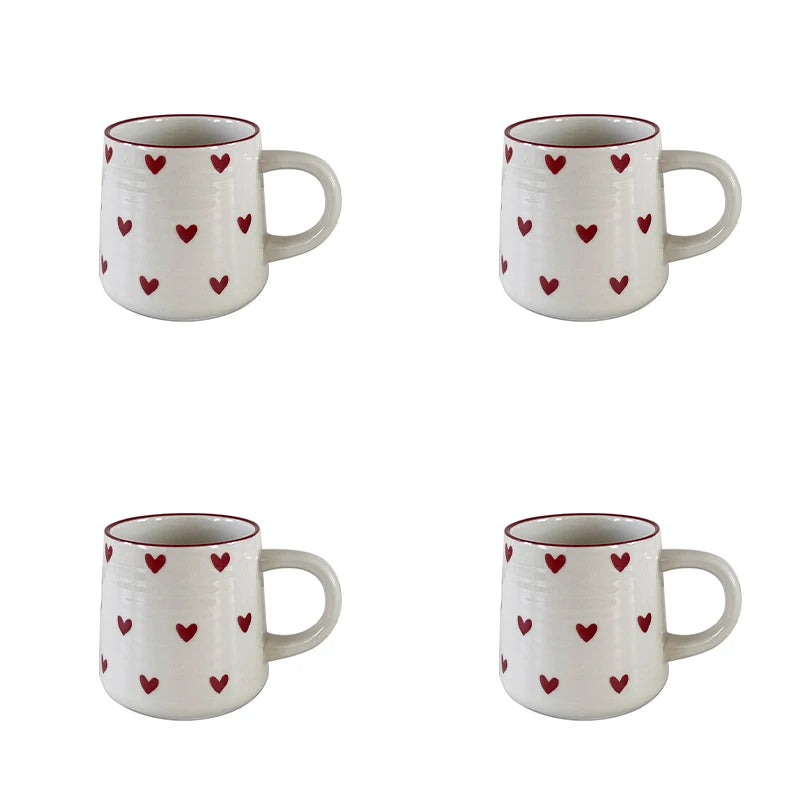 Mug avec des petits coeurs
