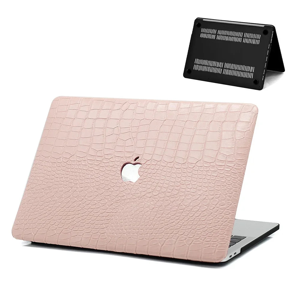 Coque motif croco pour Macbook Waterproof