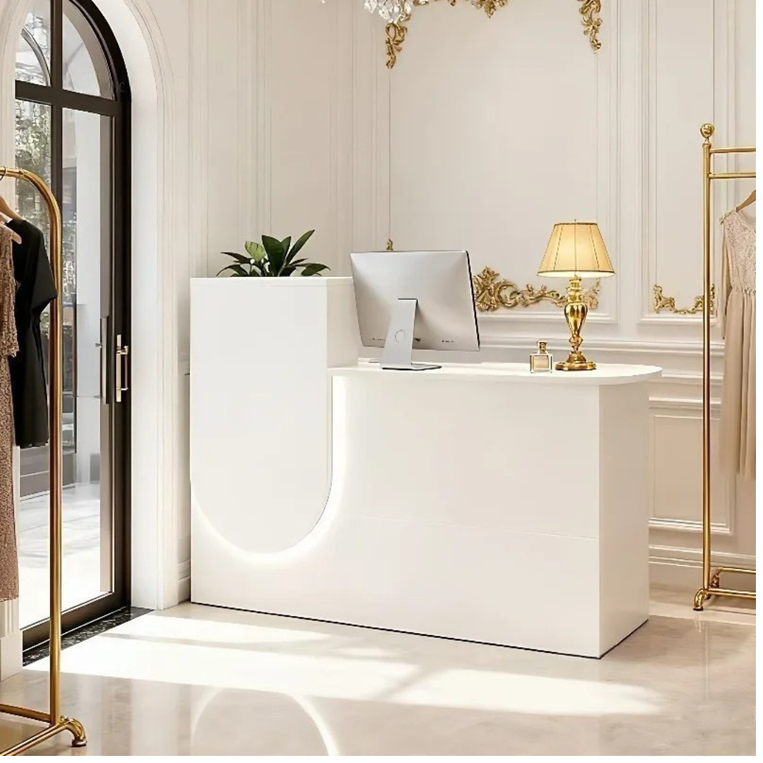 Bureau de Réception pour Entreprise Minimaliste