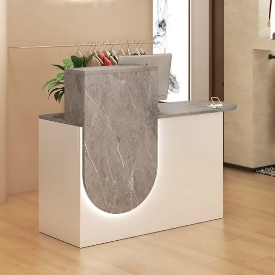 Bureau de Réception pour Entreprise Minimaliste