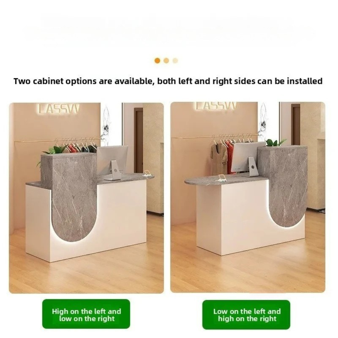 Bureau de Réception pour Entreprise Minimaliste