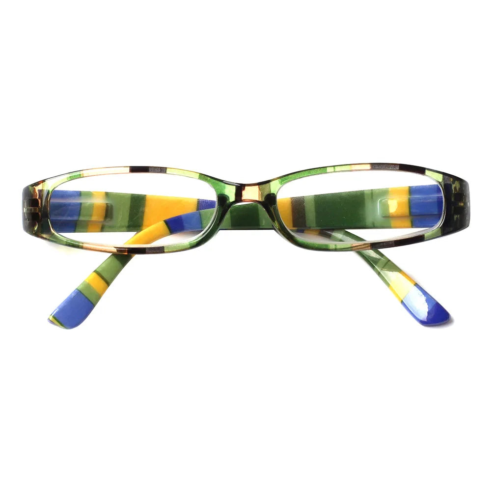 Lunettes de vue vintage à carreaux