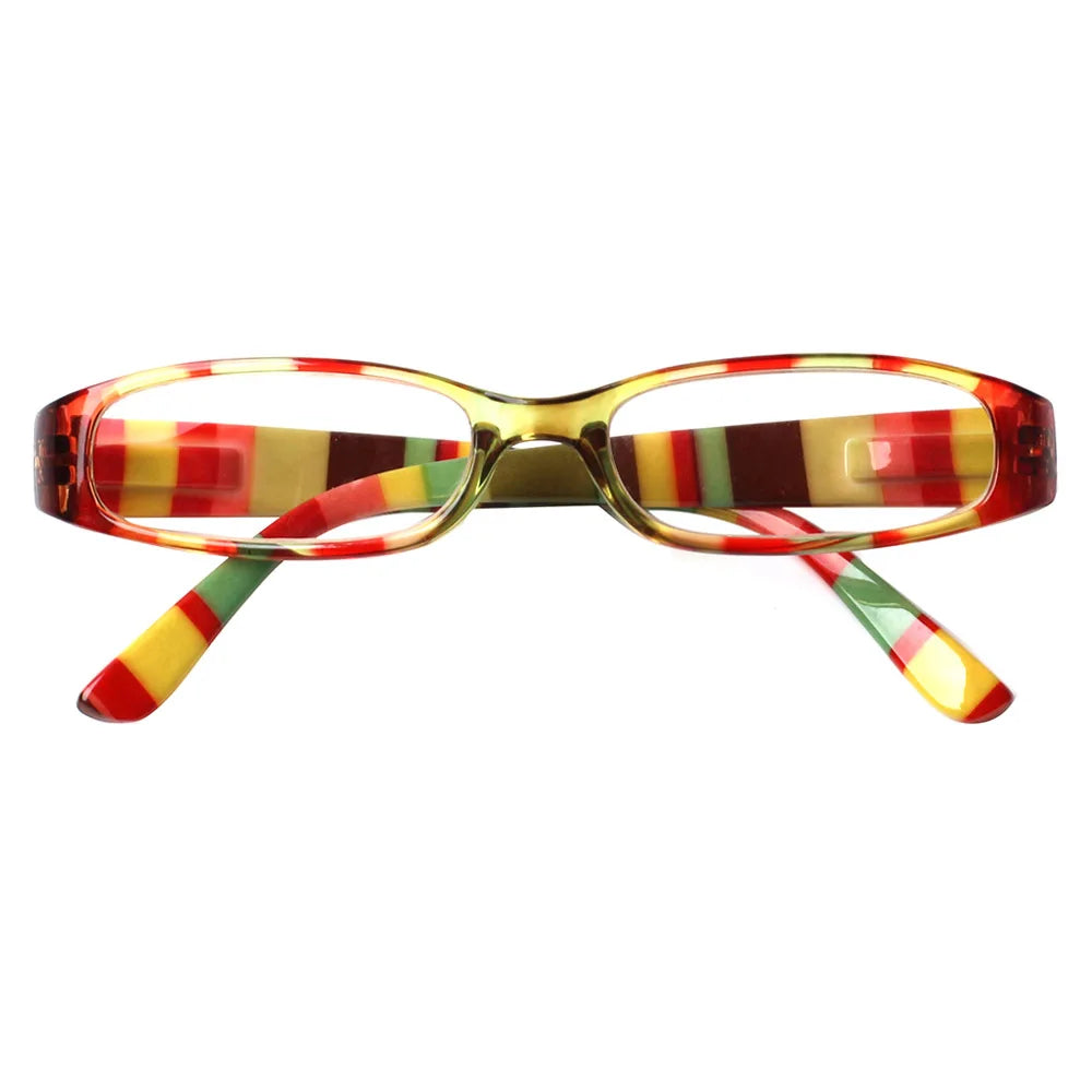 Lunettes de vue vintage à carreaux