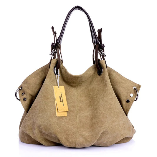 Sac canvas à bandoulière