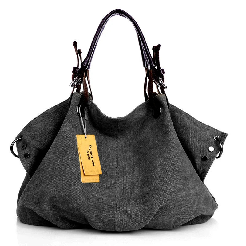 Sac canvas à bandoulière