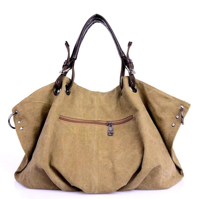 Sac canvas à bandoulière