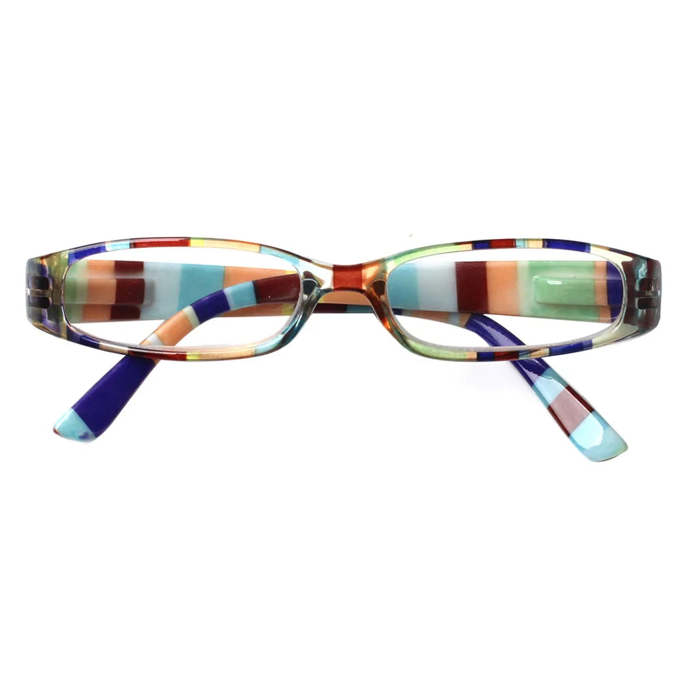 Lunettes de vue vintage à carreaux
