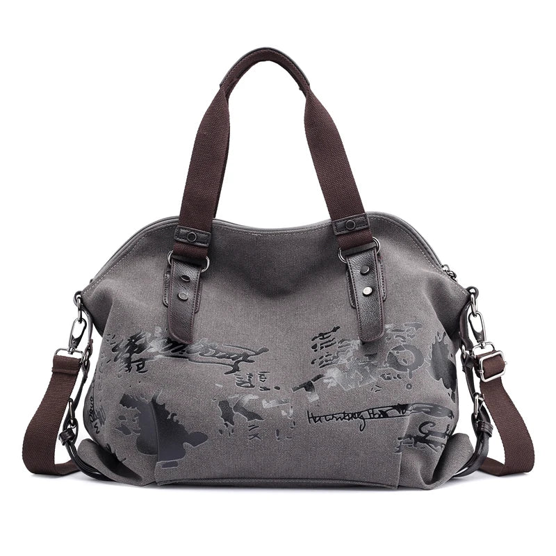 Sac canvas à bandoulière