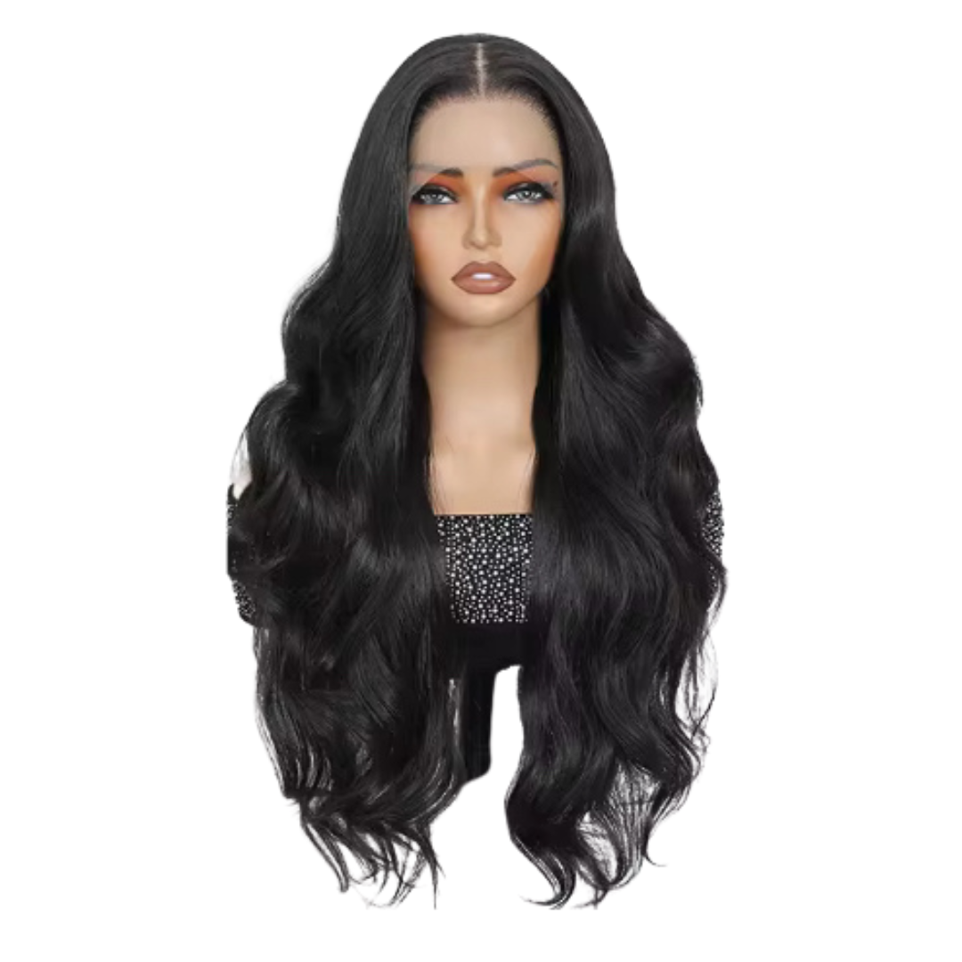 "WAVYNA" Perruque Body Wave 24" fibre biologique