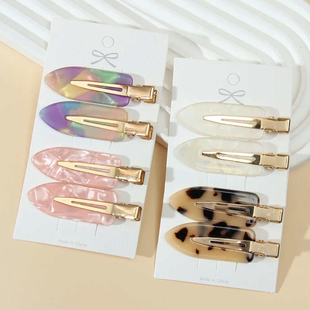 Barrettes Léopard