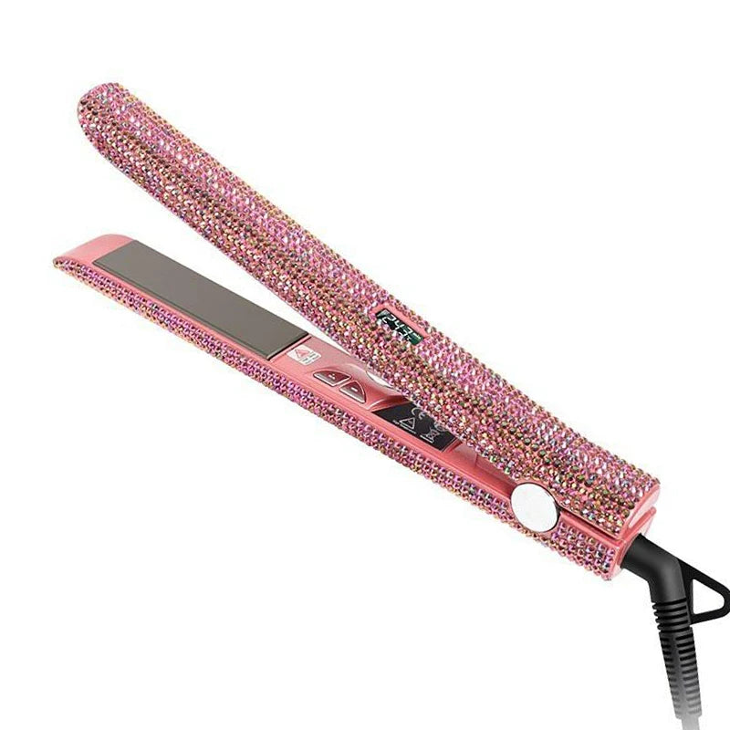 Fer à lisser avec des strass