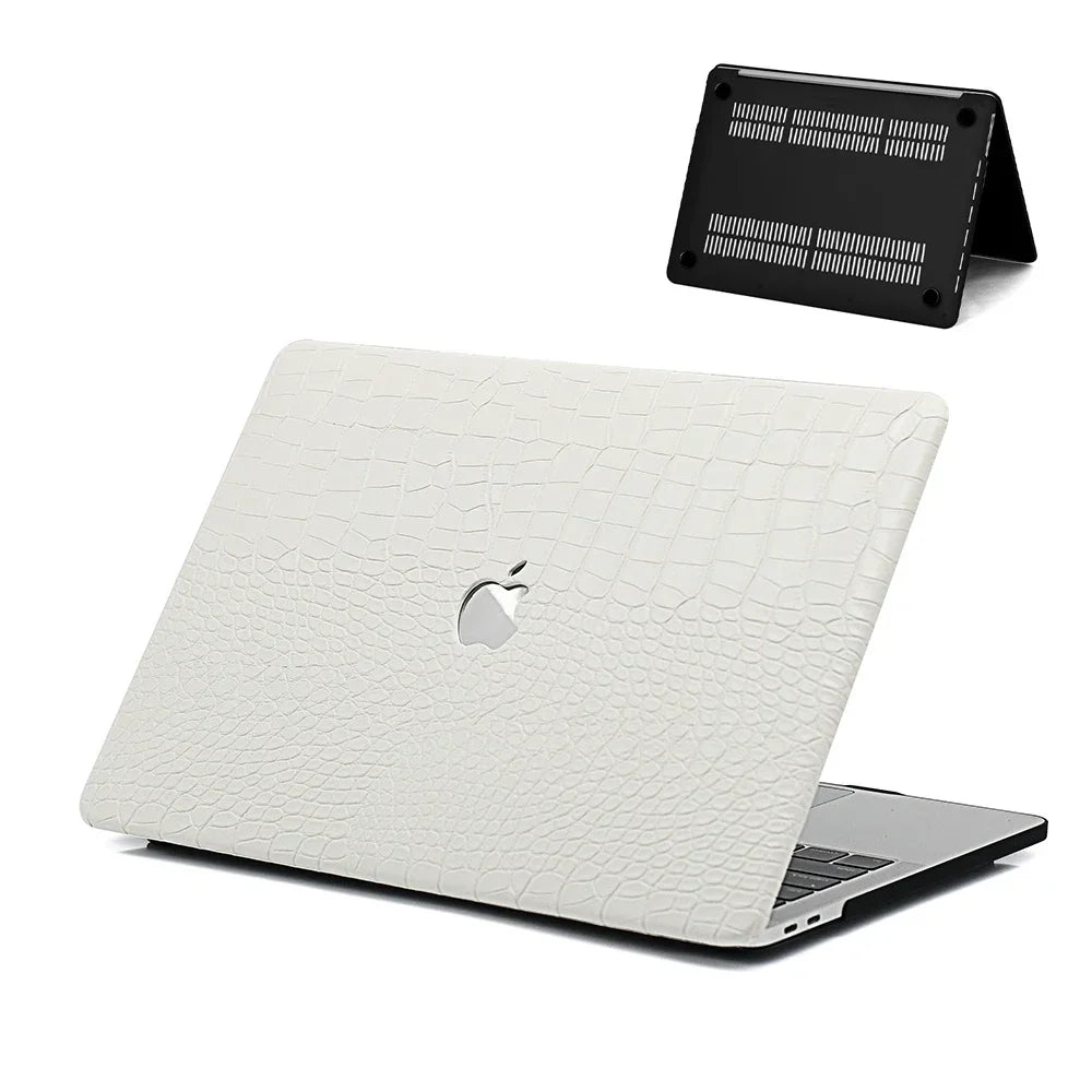 Coque motif croco pour Macbook Waterproof