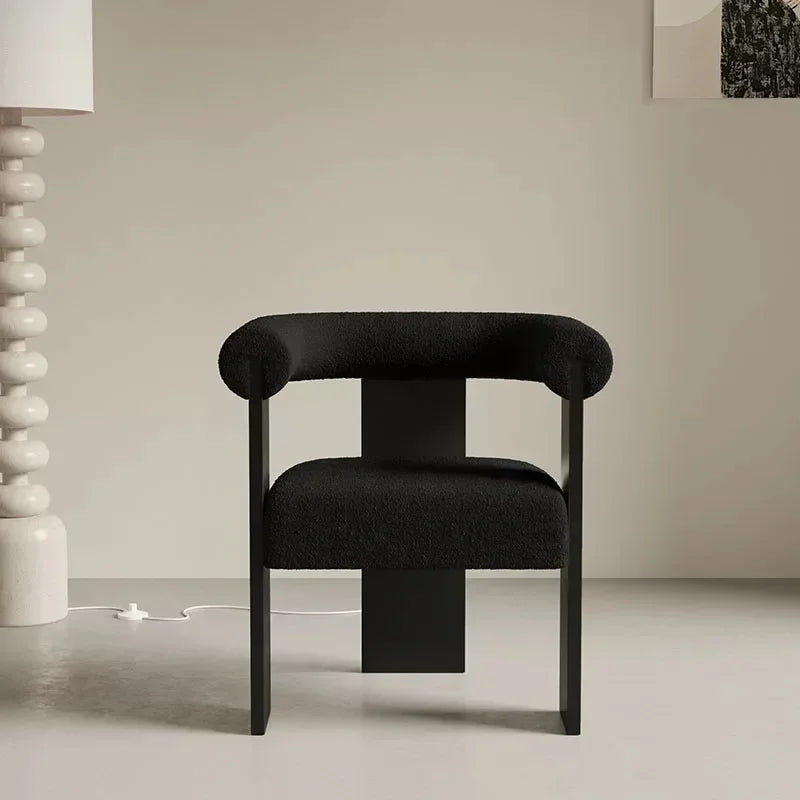Chaises de salon finitions bois