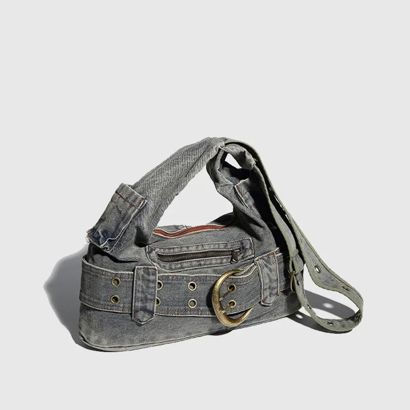Sac à main vintage en denim