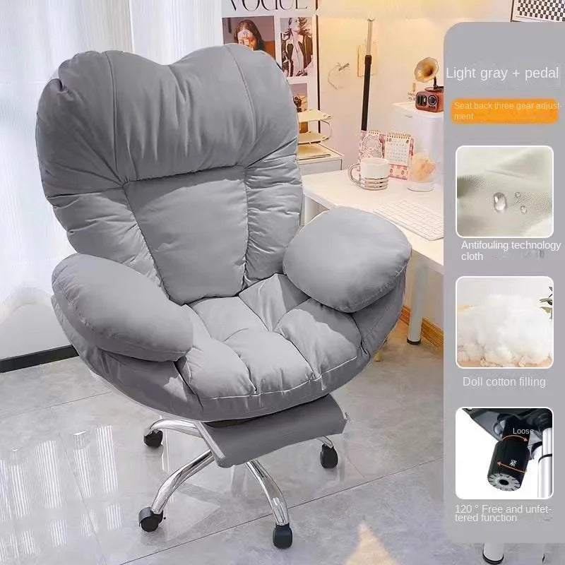 "Lazy Chair" Chaise de bureau style couette