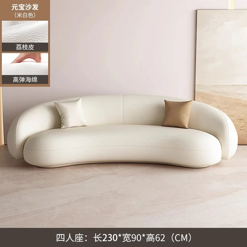 Sofas blancs et modernes