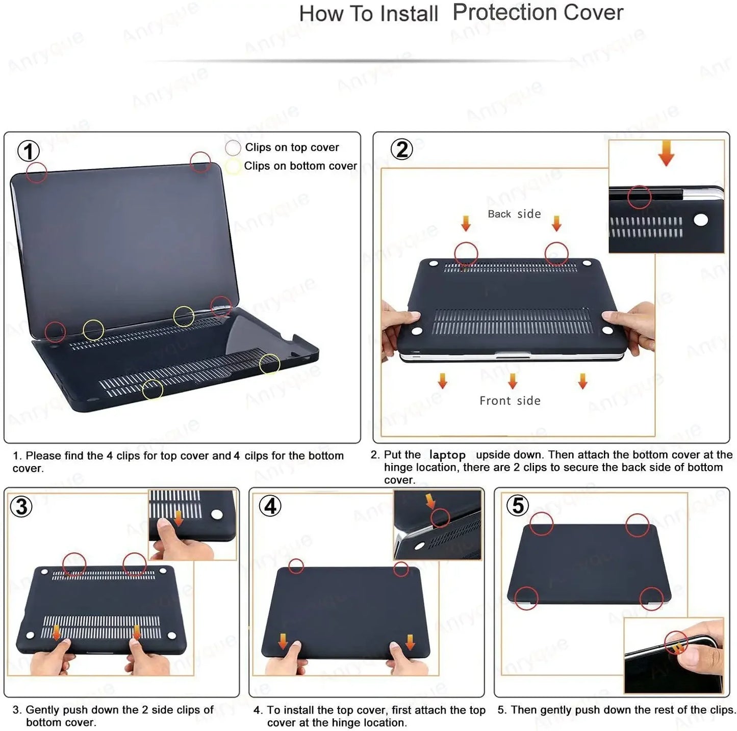 Coque motif croco pour Macbook Waterproof