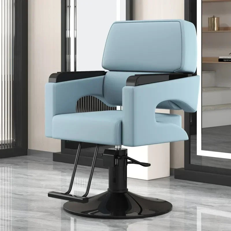 Chaise de salon de coiffure ergonomique et moderne