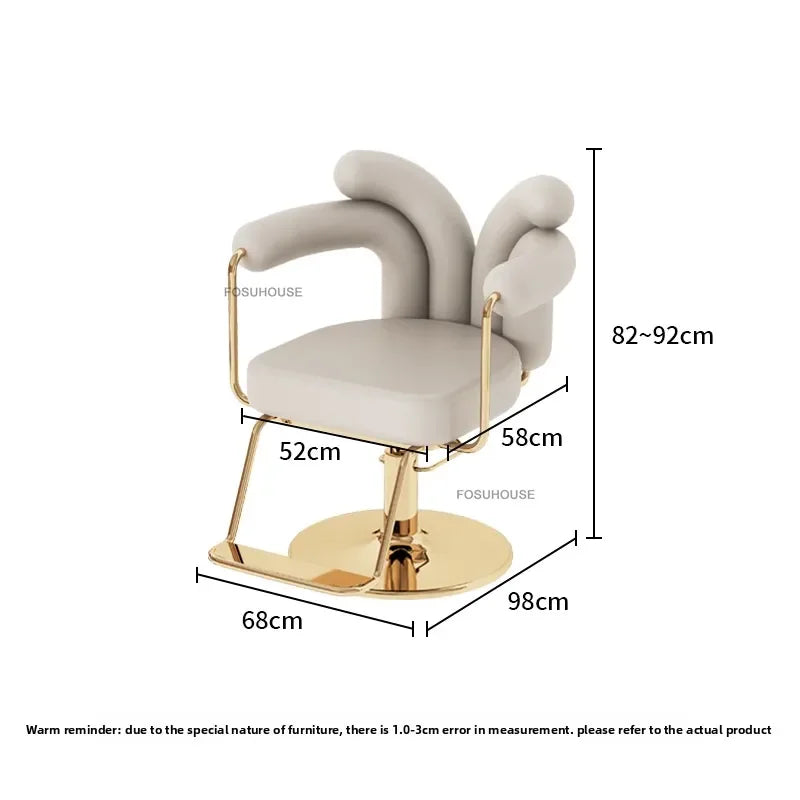 Chaise de salon fantaisie et moderne