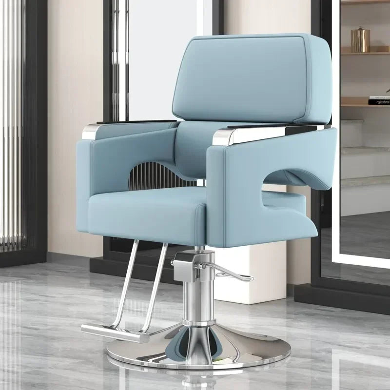 Chaise de salon de coiffure ergonomique et moderne