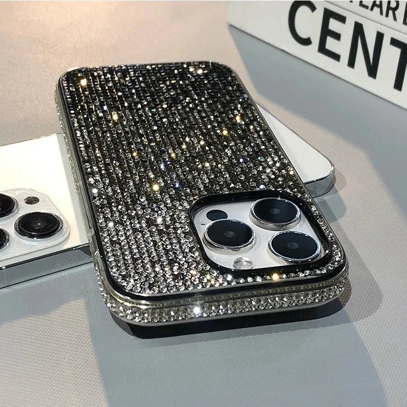 Coque de téléphone avec des strass