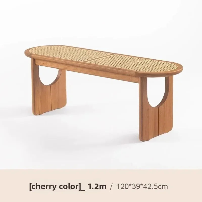 Banc au style minimaliste en bois