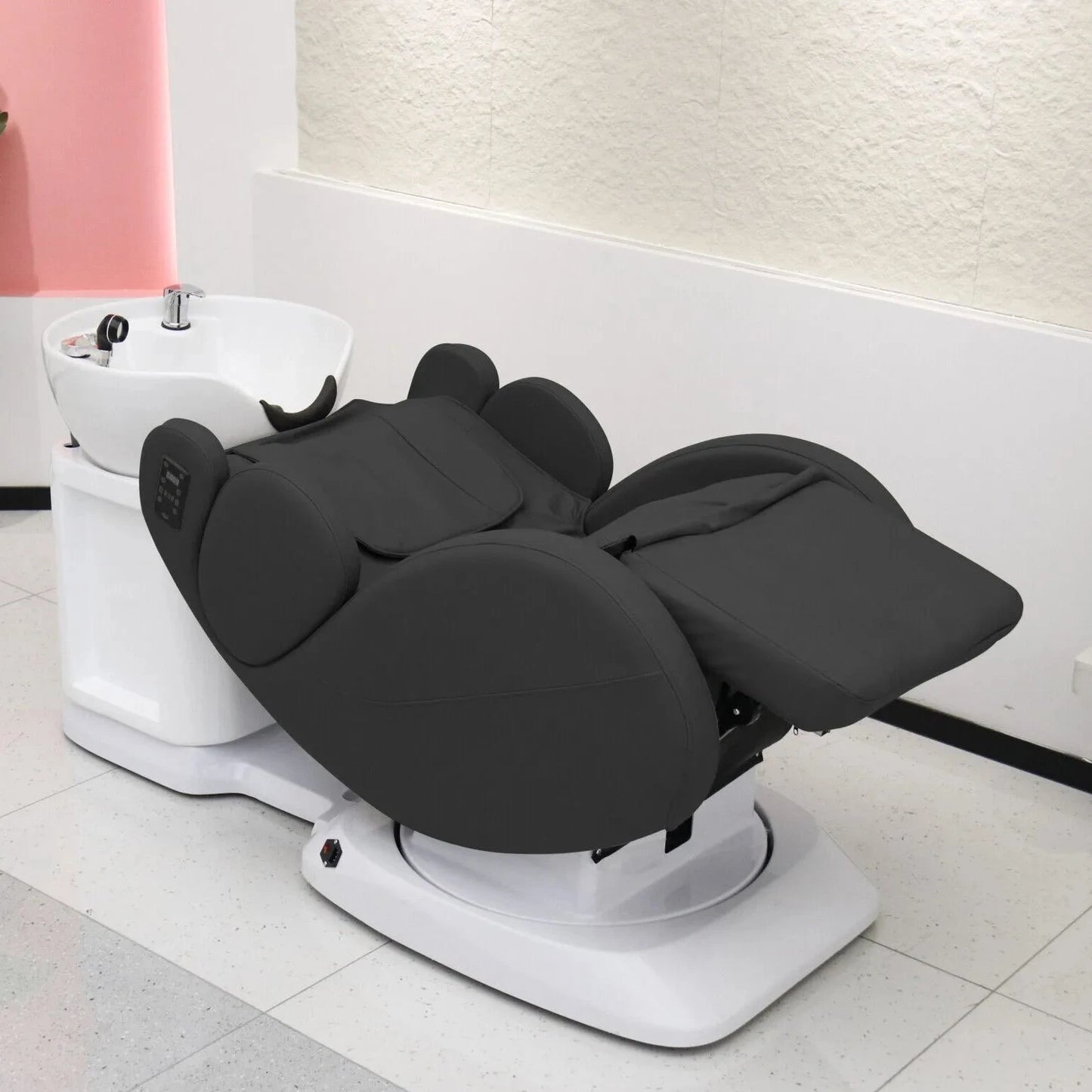 Chaise shampoing pour salon de coiffure