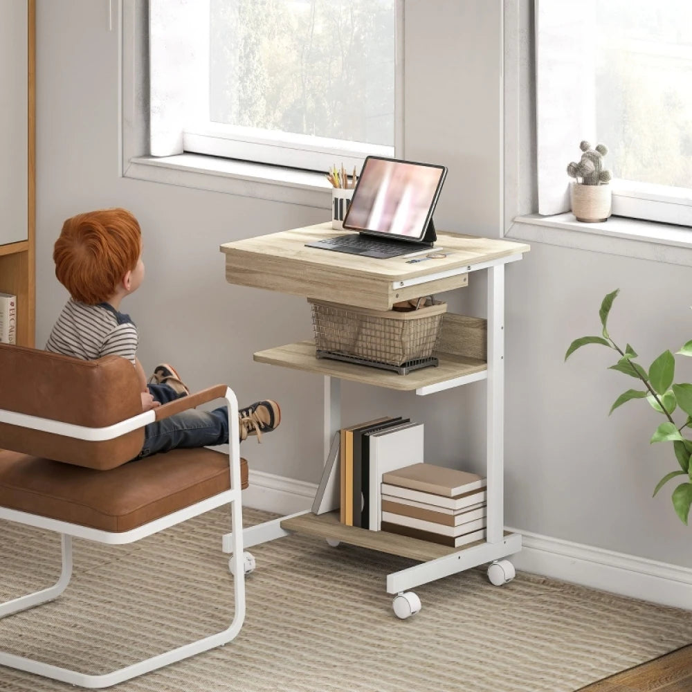 Table pour ordinateur roulante