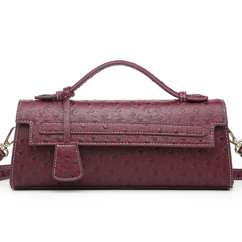 Sac à main style "Autruche"