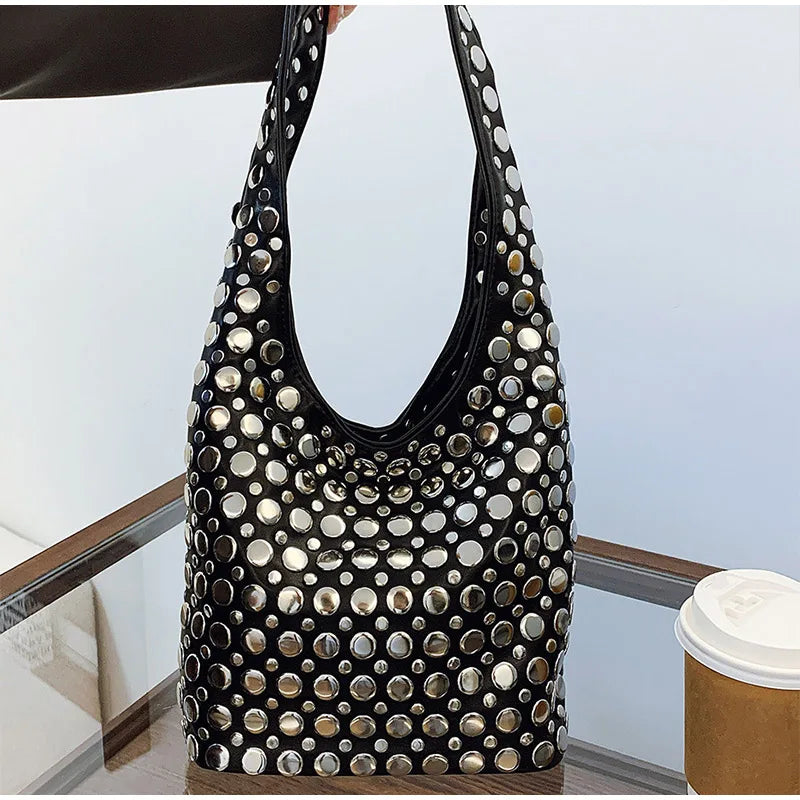 Sac d'épaule style "Rock"