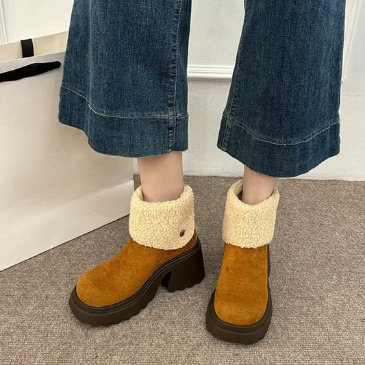 Bottes Vintage à plateforme