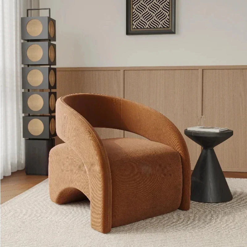 Chaise de salon minimaliste scandinave moderne