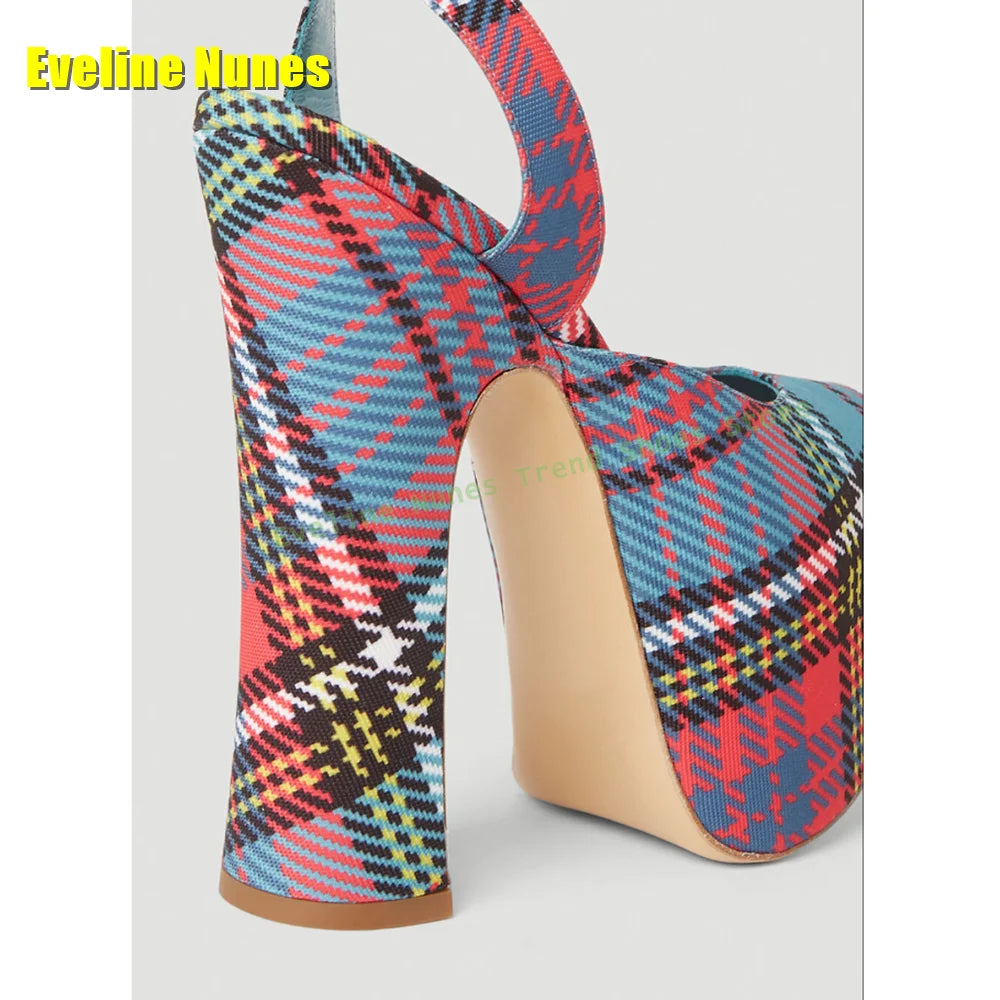 Talons avec plateforme style "Westwood"