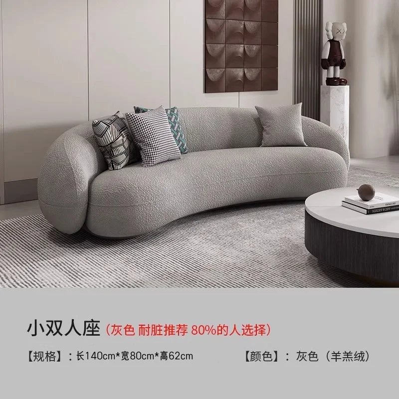 Sofas blancs et modernes