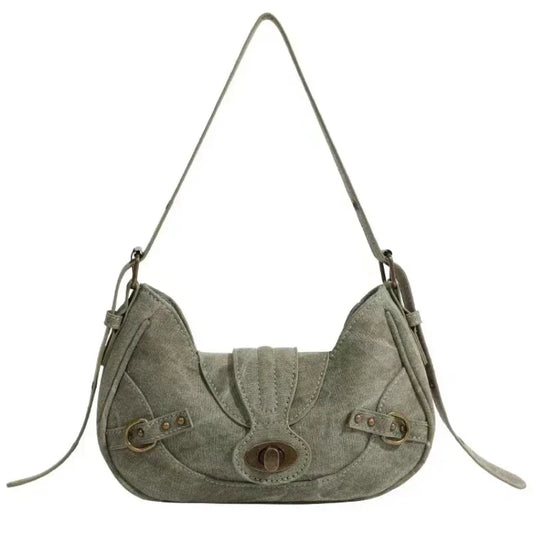 Y2k Shoulder Bag khaki