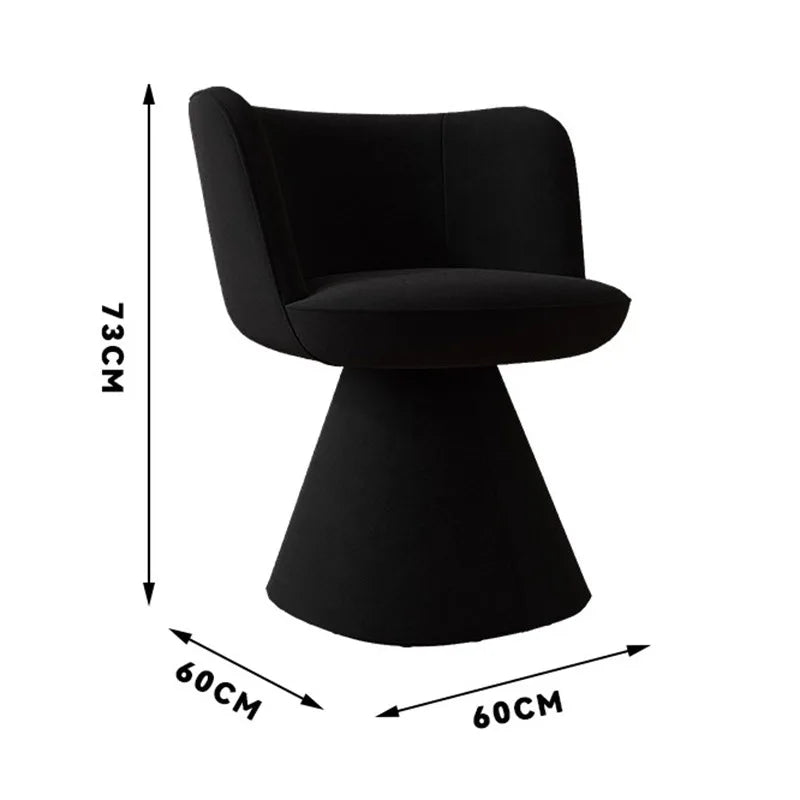 Chaise rotative style nordique