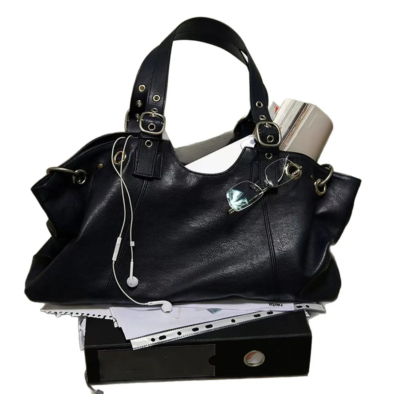 Sac "City" Vintage en cuir