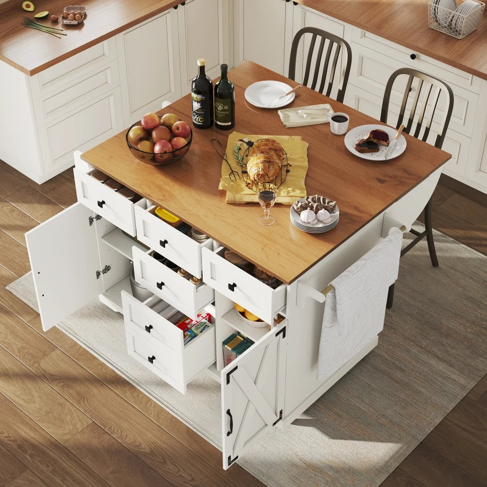 Ilo de cuisine multi-fonctionnel pour petit appartement