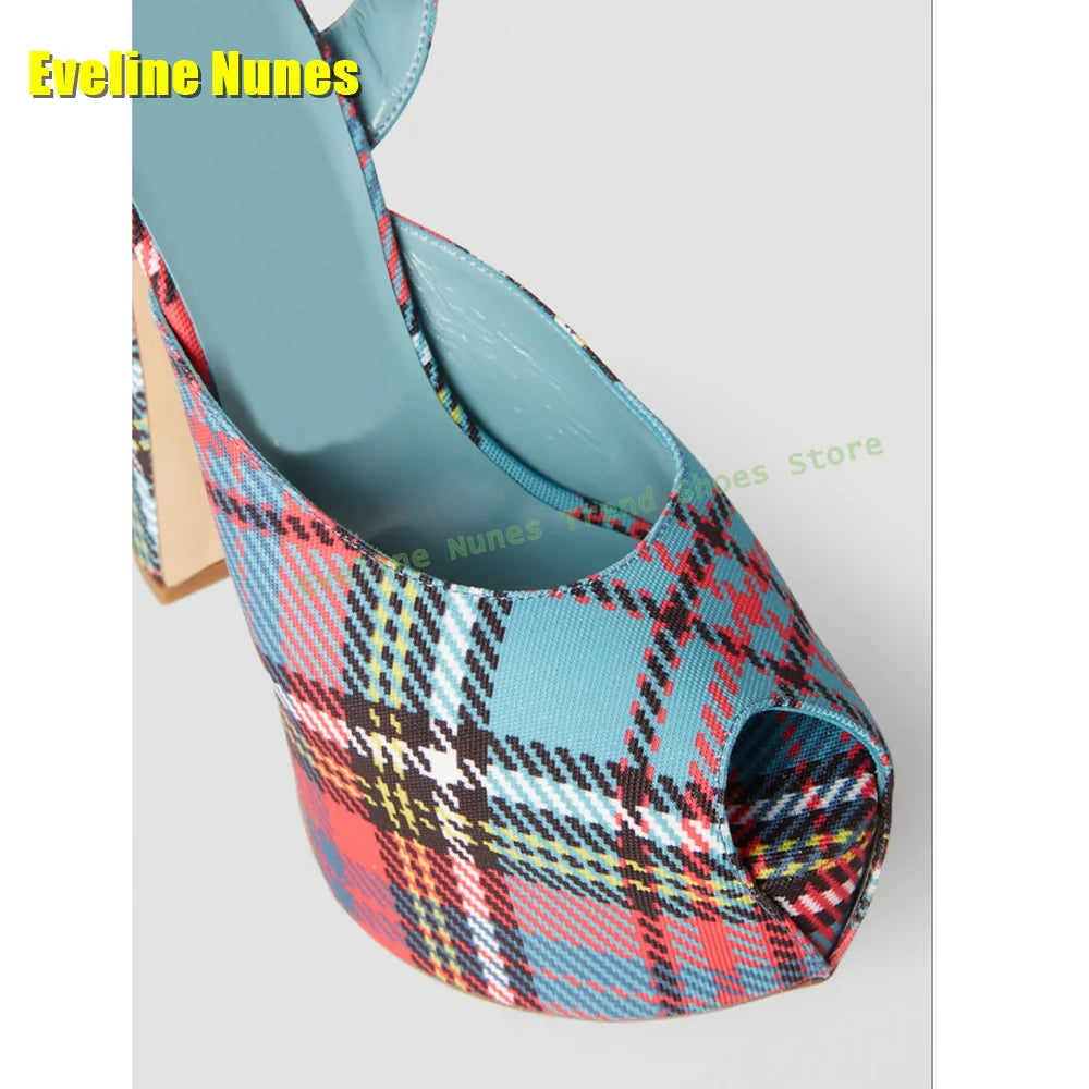 Talons avec plateforme style "Westwood"