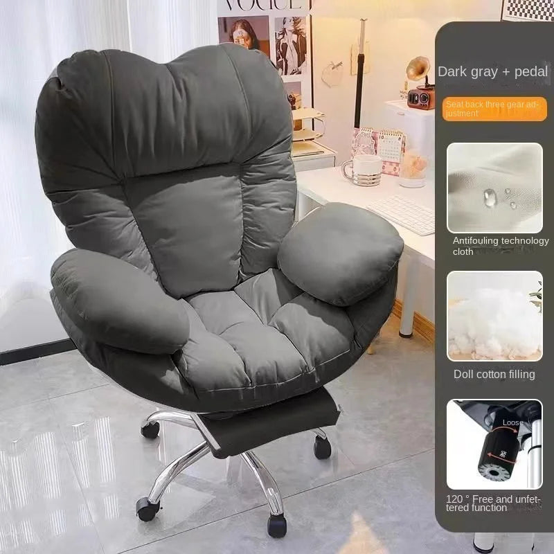 "Lazy Chair" Chaise de bureau style couette