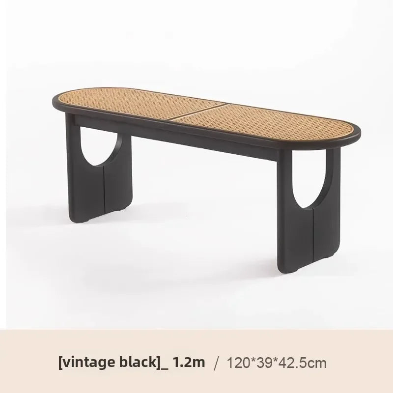Banc au style minimaliste en bois