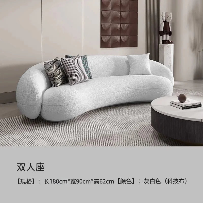 Sofas blancs et modernes