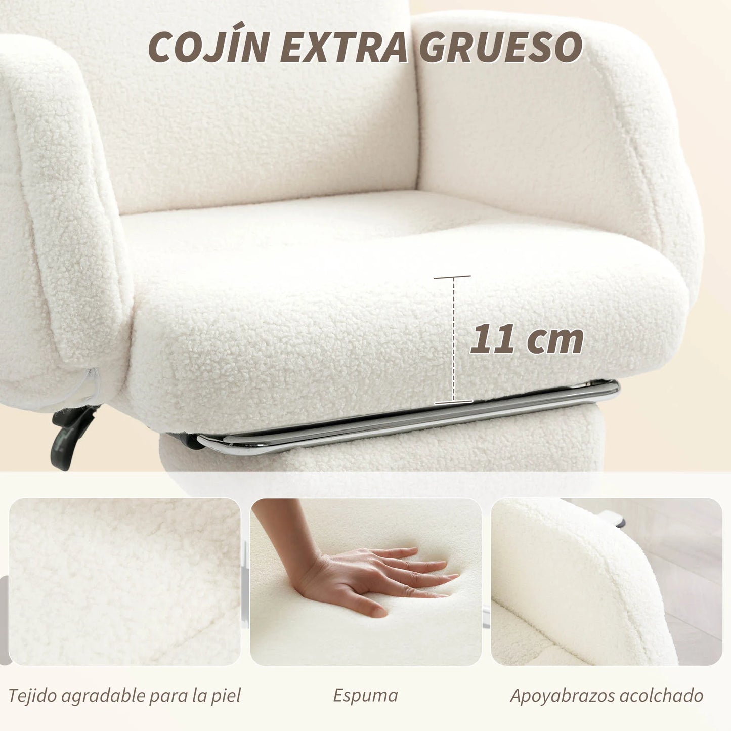 Chaise de bureau réglable