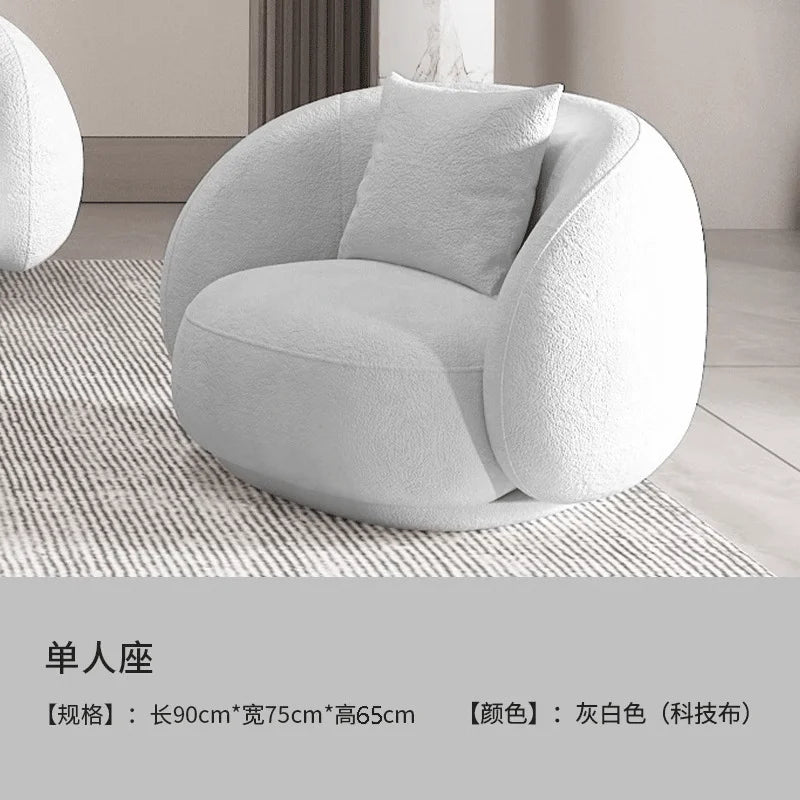 Sofas blancs et modernes