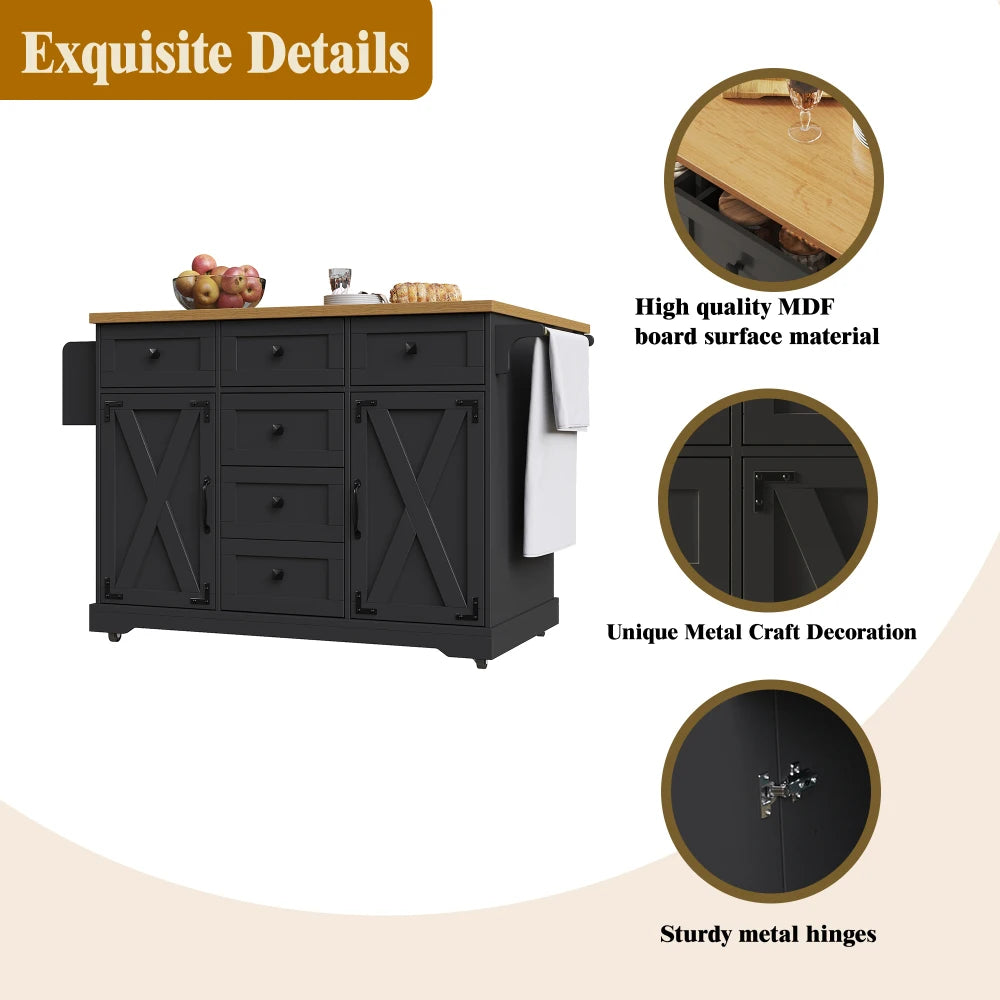 Ilo de cuisine multi-fonctionnel pour petit appartement
